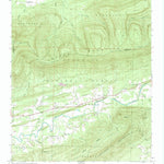 United States Geological Survey Cauthron, AR (1958, 24000-Scale) digital map