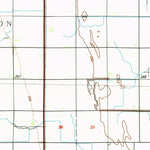 United States Geological Survey Cavalier, ND-MN (1985, 100000-Scale) digital map