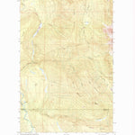 United States Geological Survey Cavanaugh Creek, WA (1980, 24000-Scale) digital map