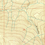 United States Geological Survey Cavanaugh Creek, WA (1980, 24000-Scale) digital map