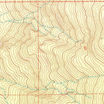 United States Geological Survey Cavanaugh Creek, WA (1980, 24000-Scale) digital map