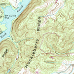 United States Geological Survey Cave Creek, TN (1968, 24000-Scale) digital map