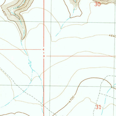 United States Geological Survey Cave Draw, ID (1979, 24000-Scale) digital map