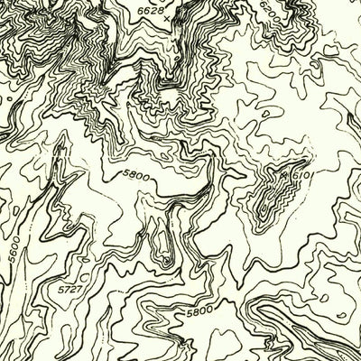 United States Geological Survey Cave Flat, UT (1953, 24000-Scale) digital map