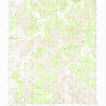 United States Geological Survey Cave Flat, UT (1987, 24000-Scale) digital map
