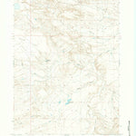 United States Geological Survey Cave Gulch Reservoir, WY (1968, 24000-Scale) digital map