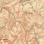United States Geological Survey Cave-In-Rock, IL-KY (1925, 62500-Scale) digital map