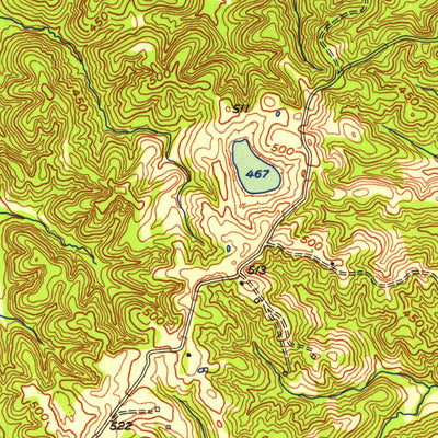 United States Geological Survey Cave-In-Rock, IL-KY (1954, 24000-Scale) digital map