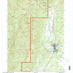 United States Geological Survey Cave Junction, OR (1996, 24000-Scale) digital map