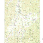 United States Geological Survey Cave Junction, OR-CA (1954, 62500-Scale) digital map