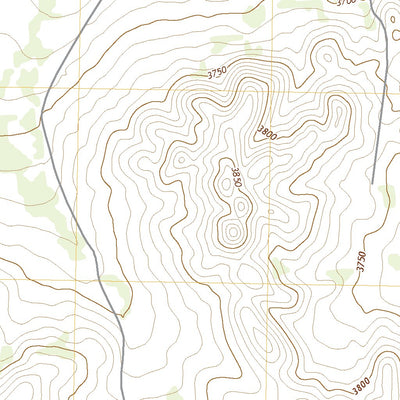 United States Geological Survey Cave Mesa NE, TX (2022, 24000-Scale) digital map