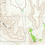 United States Geological Survey Cave Mesa, TX (1980, 24000-Scale) digital map