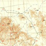 United States Geological Survey Cave Mountain, CA (1951, 62500-Scale) digital map