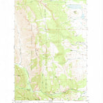 United States Geological Survey Cave Mountain, MT (1958, 24000-Scale) digital map