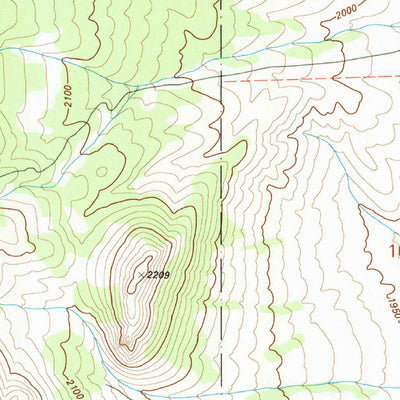 United States Geological Survey Cave Mountain, NV (1981, 24000-Scale) digital map
