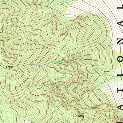 United States Geological Survey Cave Mountain, NV (1981, 24000-Scale) digital map