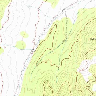 United States Geological Survey Cave Valley Well, NV (1971, 24000-Scale) digital map