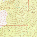 United States Geological Survey Cave Valley Well, NV (1971, 24000-Scale) digital map