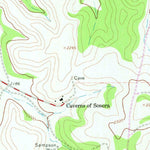 United States Geological Survey Caverns Of Sonora, TX (1967, 24000-Scale) digital map