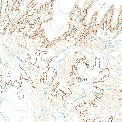 United States Geological Survey Cavett Lake, TX (1972, 24000-Scale) digital map