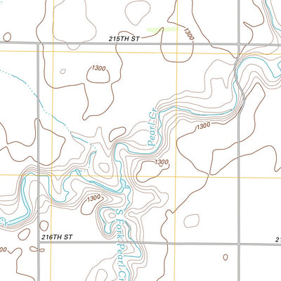 United States Geological Survey Cavour, SD (2012, 24000-Scale) digital map
