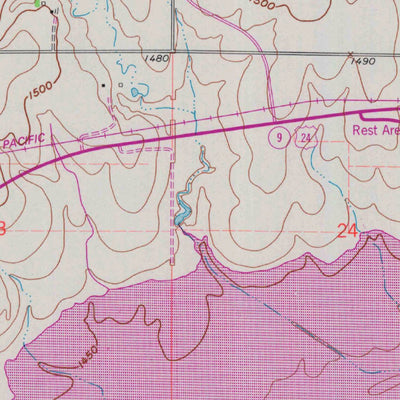 United States Geological Survey Cawker City, KS (1962, 24000-Scale) digital map