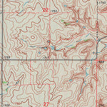 United States Geological Survey Cawker City NW, KS (1969, 24000-Scale) digital map