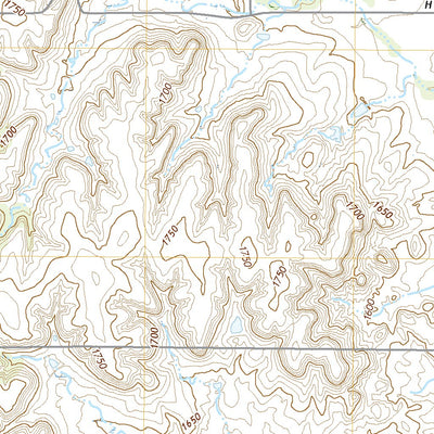 United States Geological Survey Cawker City NW, KS (2022, 24000-Scale) digital map
