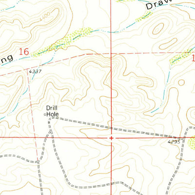 United States Geological Survey Cawley Draw, NM (1978, 24000-Scale) digital map