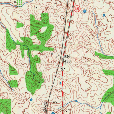 United States Geological Survey Cayce, KY-TN (1951, 24000-Scale) digital map