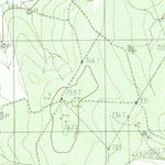 United States Geological Survey Cayetano Creek, TX (1982, 24000-Scale) digital map