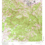 United States Geological Survey Cayey, PR (1972, 20000-Scale) digital map