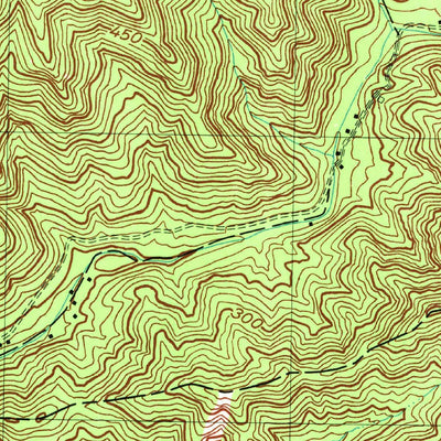 United States Geological Survey Cayey, PR (1972, 20000-Scale) digital map
