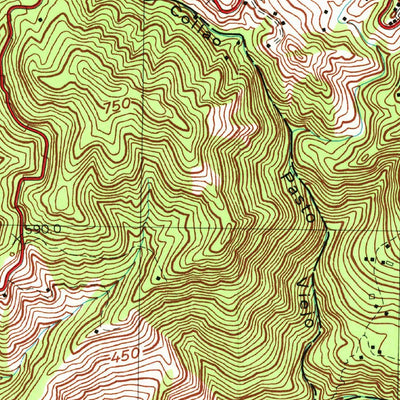 United States Geological Survey Cayey, PR (1972, 20000-Scale) digital map