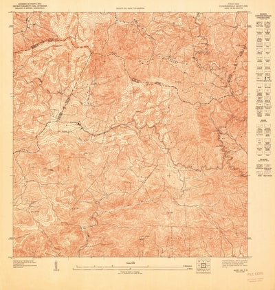 United States Geological Survey Cayey SE, PR (1947, 10000-Scale) digital map