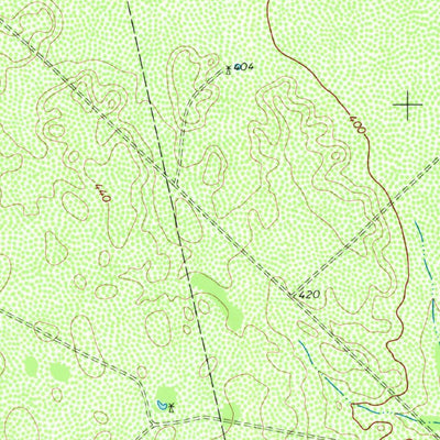United States Geological Survey Cayman Lake, TX (1969, 24000-Scale) digital map