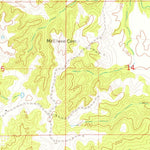 United States Geological Survey Cayuga, MS (1963, 24000-Scale) digital map