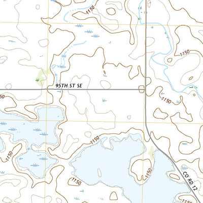 United States Geological Survey Cayuga, ND (2020, 24000-Scale) digital map