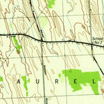 United States Geological Survey Cayuga, NY (1943, 31680-Scale) digital map