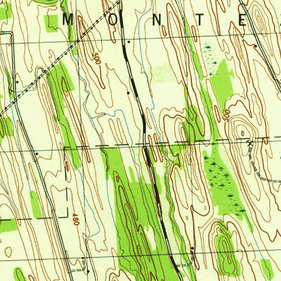 United States Geological Survey Cayuga, NY (1943, 31680-Scale) digital map