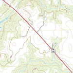 United States Geological Survey Cayuga, TX (2022, 24000-Scale) digital map
