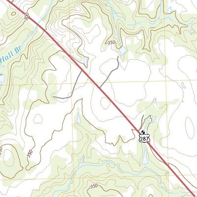 United States Geological Survey Cayuga, TX (2022, 24000-Scale) digital map