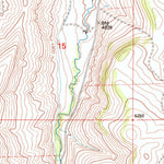 United States Geological Survey Cayuse Basin, MT (1995, 24000-Scale) digital map