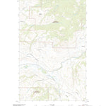 United States Geological Survey Cayuse Mountain, WA (2020, 24000-Scale) digital map