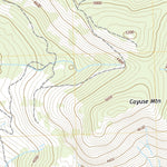 United States Geological Survey Cayuse Mountain, WA (2020, 24000-Scale) digital map