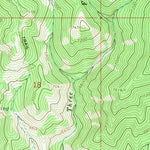 United States Geological Survey Cayuse Point, ID (1964, 24000-Scale) digital map