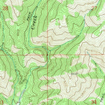 United States Geological Survey Cayuse Point, ID (1964, 24000-Scale) digital map