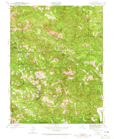 United States Geological Survey Cazadero, CA (1943, 24000-Scale) digital map