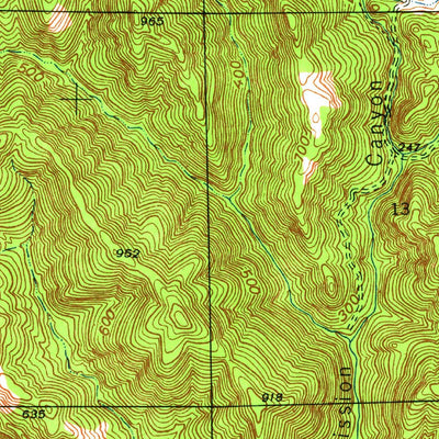 United States Geological Survey Cazadero, CA (1943, 24000-Scale) digital map