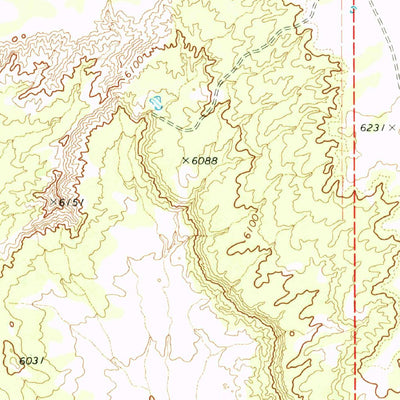 United States Geological Survey Ceadro Spring, AZ (1977, 24000-Scale) digital map